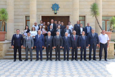 Yevlaxda 5 iyun-Su Təsərrüfatı və Meliorasiya İşçilərinin peşə bayramı günü qeyd olunub