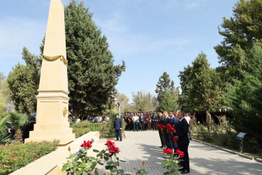 Yevlaxda 27 Sentyabr-Anım Günü münasibətilə tədbir keçirilib