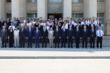 Yevlaxda “Şəhərsalma və Memarlıq İli” münasibətilə tədbir keçirilib
