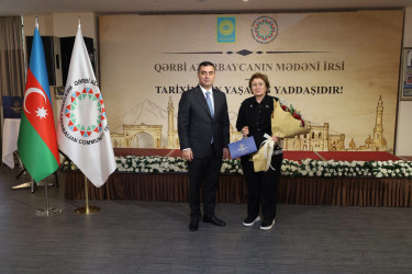 Yevlaxda Qərbi Azərbaycan irsinə həsr olunmuş tədbir keçirilib