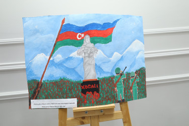 Yevlaxda Xocalı Soyqırımının 34-cü ildönümü münasibətilə tədbir keçirilib