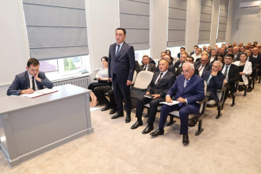 Yevlax Şəhər İcra Hakimiyyəti Başçısı yanında Şuranın növbəti iclası keçirilib
