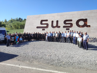 Yevlax rayonundan olan Şəhid ailələrinin Ağdam rayonuna, Xankəndi və Şuşa şəhərlərinə səfəri təşkil edilmişdir