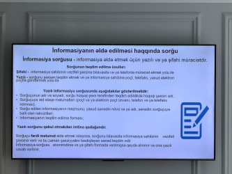 Yevlaxda “İnformasiya əldə etmək hüququnun müdafiəsi” mövzusunda maarifləndirmə tədbiri keçirilib