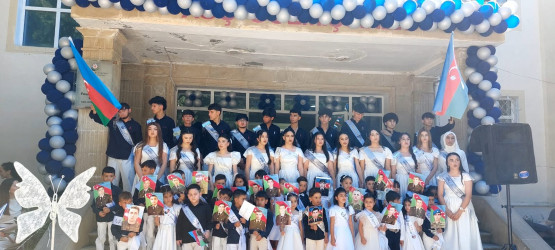 Yevlaxda Son zəng tədbirləri keçirilib