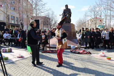 Yevlaxda od çərşənbəsi qeyd olunub