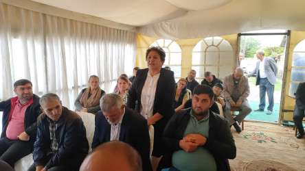 Boşçalı kəndində səyyar qəbul keçirilmişdir