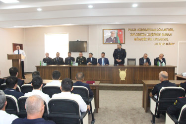 Yevlaxda 2 İyul-Azərbaycan Polisi gününə həsr edilmiş tədbir keçirilmişdir