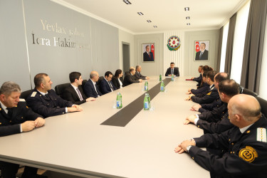 Yevlaxda 22 noyabr - Azərbaycan Respublikası ədliyyə işçilərinin peşə bayramı günü qeyd edilmişdir