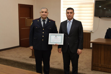 Yevlaxda 2 İyul-Azərbaycan Polisi Günü münasibətilə tədbir keçirilib