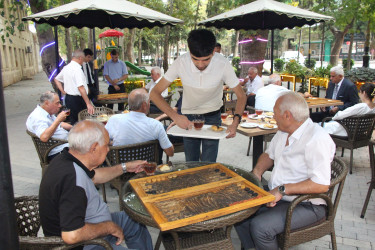 Yevlaxda həvəskarlar arasında nərd yarışı keçirilmişdir