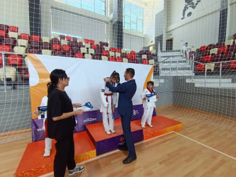 Yevlaxda taekvondo idman növü üzrə rayon birinciliyi keçirilib