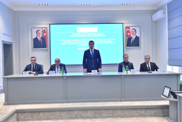 Yevlaxda 2025-ci ilin yekunları müzakirə edilib