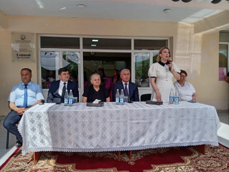 Yevlaxda Son zəng tədbirləri keçirilib