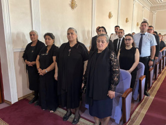 Yevlaxda 27 Sentyabr-Anım Gününə həsr olunmuş “Zəfərə gedən yolun qəhrəmanları” adlı ədəbi-bədii kompozisiya nümayiş etdirilib