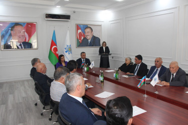 Yevlaxda 27 Sentyabr-Anım Günü ilə əlaqədar tədbir keçirilib