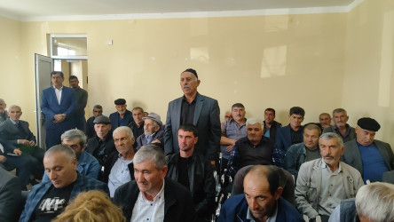 Yevlax Şəhər İcra Hakimiyyətinin Başçısı tərəfindən Qaraoğlan kəndində səyyar qəbul keçirilmişdir