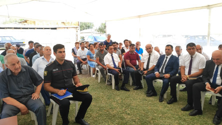İcra Hakimiyyətinin Başçısı növbəti səyyar qəbulunu rayonun Yenicə kəndində keçirmişdir