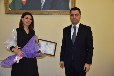 Yevlaxda “8 Mart-Beynəlxalq Qadınlar Günü” münasibətilə tədbir keçirilib