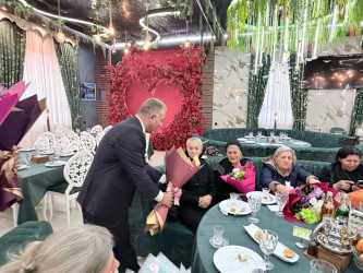 Yevlaxda 8 Mart–Beynəlxalq Qadınlar Gününə həsr edilmiş tədbir keçirilib
