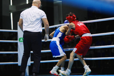 III MDB Oyunlarının boks yarışlarında idmançılarımızdan
