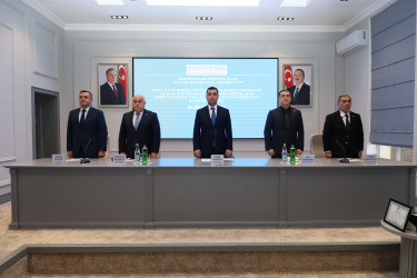 Yevlaxda 2025-ci ilin yekunları müzakirə edilib