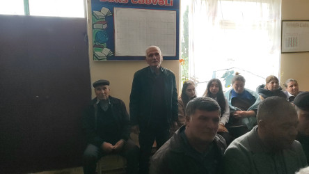 Şəhər İcra Hakimiyyətinin Başçısı Səmədabad kəndində səyyar qəbul keçirdi