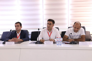 İqtisadi İslahatların Təhlili və Kommunikasiya Mərkəzində Rəqəmsal inkişaf üzrə Fəaliyyət Planının icrası ilə bağlı növbəti təlim keçirilib