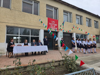 Yevlaxda "15 Sentyabr-Bilik Günü" qeyd edilmişdir