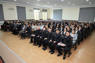 “Erkən nikahlara və narkomaniyaya qarşı mübarizə” mövzusunda maarifləndirici görüş keçirilib