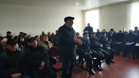 Cırdaxan kəndində səyyar qəbul keçirilmişdir