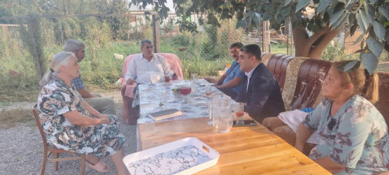 Yevlaxda 27 Sentyabr-Anım Günü ilə əlaqədar şəhid ailələri ziyarət olunub
