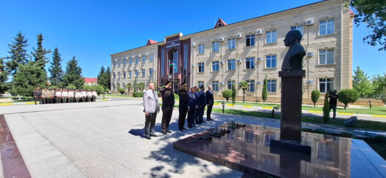 Yevlaxda "Gənc xilasedici və yanğınsöndürən" Ümumrespublika yarışlarının zona birinciliyi keçirilib
