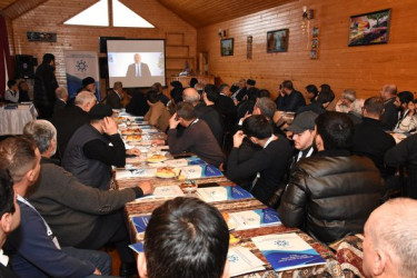 Yevlaxda "Mənəvi dəyərlərin təbliği: mövcud vəziyyət və perspektivlər" adlı seminar təşkil olunub