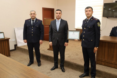 Yevlaxda 2 İyul-Azərbaycan Polisi Günü münasibətilə tədbir keçirilib