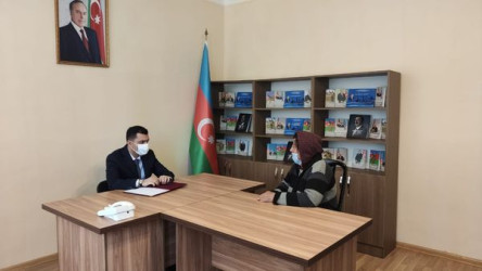 İcra başçısı sakinləri qəbul etdi