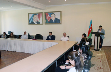 Yevlax Şəhər  İcra Hakimiyyətinin təşkilatçılığı ilə “Konstitusiya və Suverenlik İli” çərçivəsində dəyirmi masa keçirilmişdir