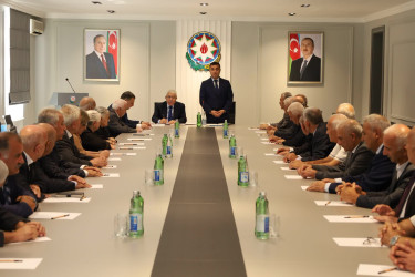 Yevlax Rayon Ağsaqqallar Şurasının hesabat iclası keçirilib