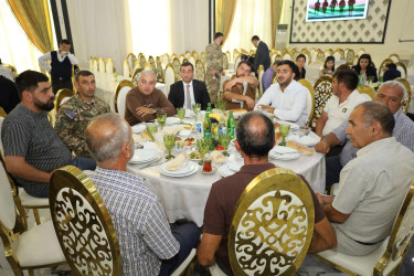 Yevlaxda 27 sentyabr - Anım Günü münasibətilə ehsan süfrəsi təşkil edilib
