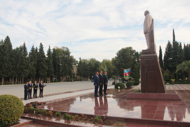 Yevlaxda 20 Sentyabr-Suverenlik Günü münasibətilə tədbir keçirilib
