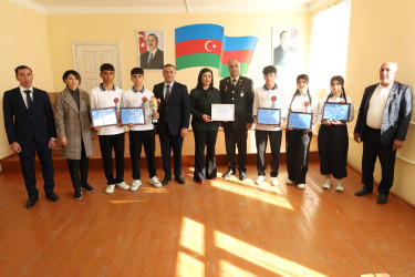 Yevlaxda 8 Noyabr-Zəfər Günü ilə əlaqədar hərbi idman yarışı keçirilmişdir