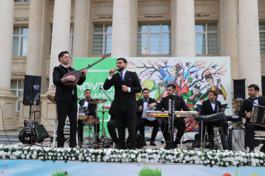 Yevlaxda Novruz bayramı və İlaxır çərşənbə təntənəli şəkildə qeyd olunub