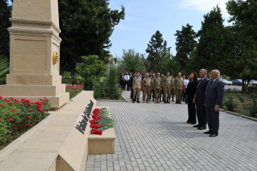 Yevlaxda 26 İyun–Silahlı Qüvvələr Günü qeyd olunub