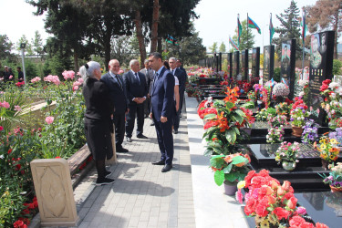 Yevlaxda 28 May-Müstəqillik Günü qeyd edilmişdir