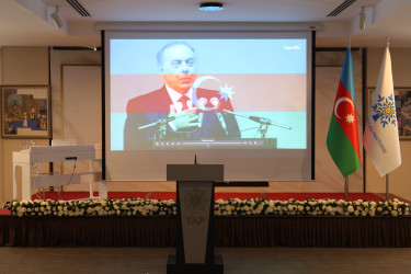 Yeni Azərbaycan Partiyası (YAP) Yevlax rayon təşkilatının yaradılmasının 33-cü illiyi münasibətilə tədbir keçirilib