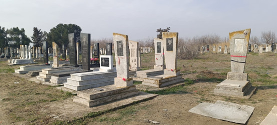 Yevlax rayon ərazisindəki qəbiristanlıqlarda iməciliklər təşkil edilib