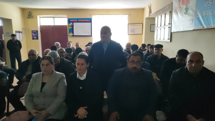 Şəhər İcra Hakimiyyətinin Başçısı Səmədabad kəndində səyyar qəbul keçirdi