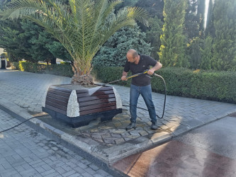 Şəhər ərazisində növbəti iməcilik təşkil edilib.