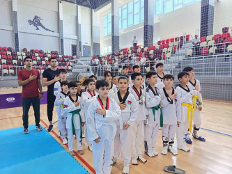 Yevlaxda taekvondo idman növü üzrə rayon birinciliyi keçirilib