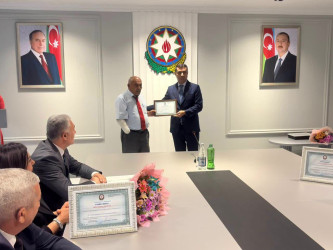 Yevlaxda 23 İyun-Dövlət Qulluqçularının Peşə Bayramı günü münasibətilə tədbir keçirilib
